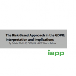 GDPR risk cover
