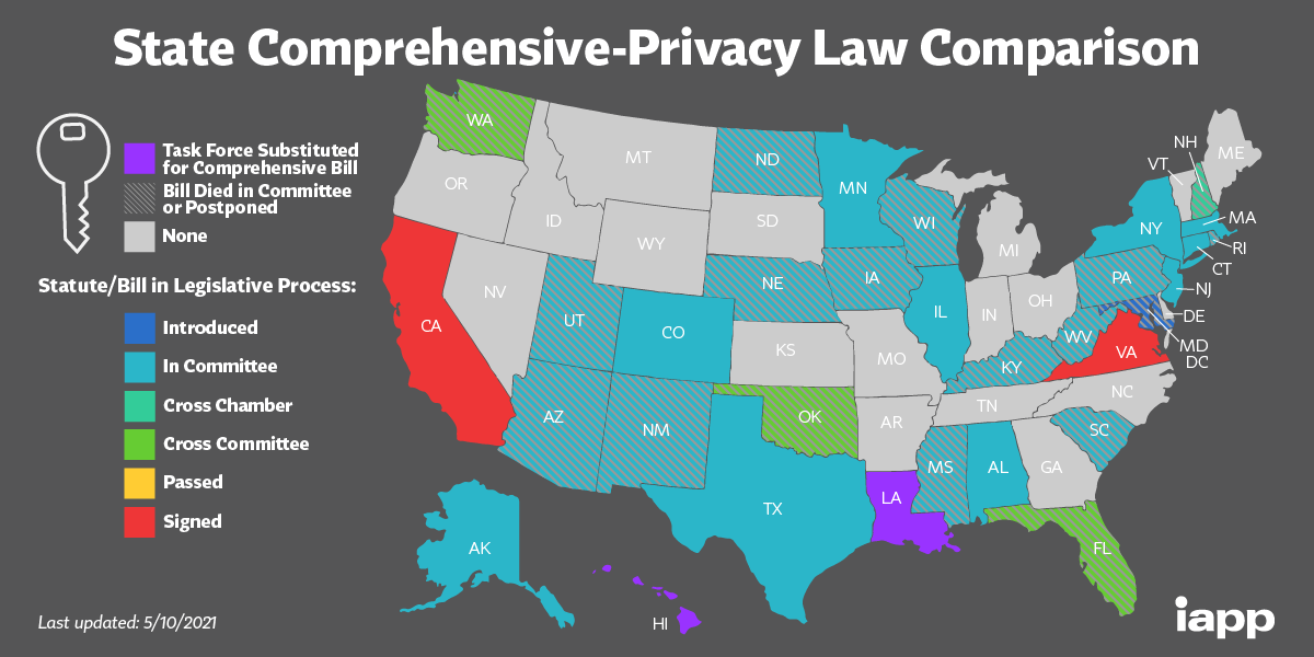 US State Comprehensive Privacy Law Comparison