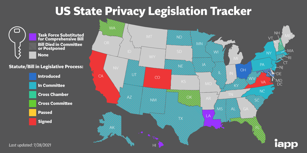 US State Privacy Legislation Tracker