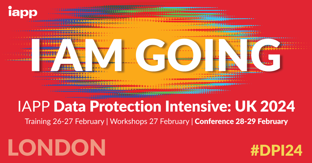 IAPP Data Protection Intensive UK 2024